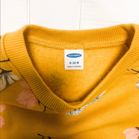 Old Navy Floral Sweater - Picture 3 of 3